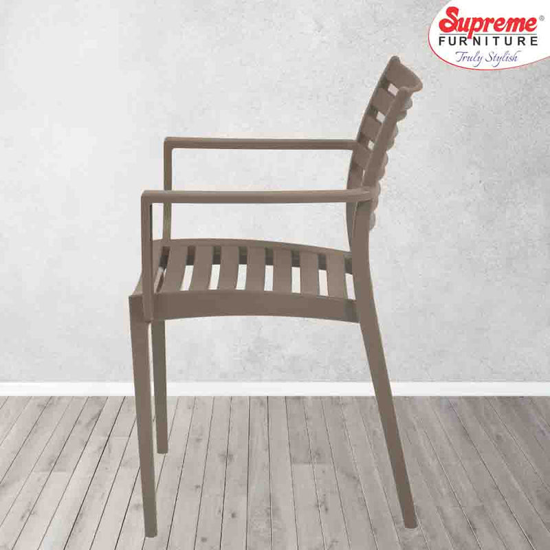 Supreme Empire Plastic With-Arm Chair