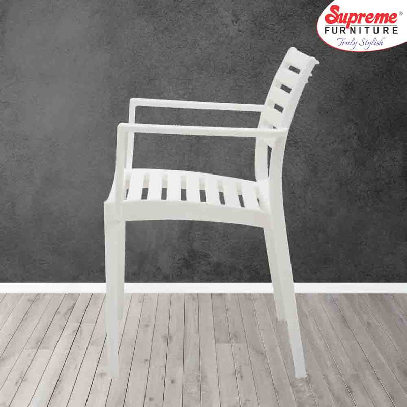 Supreme Empire Plastic With-Arm Chair