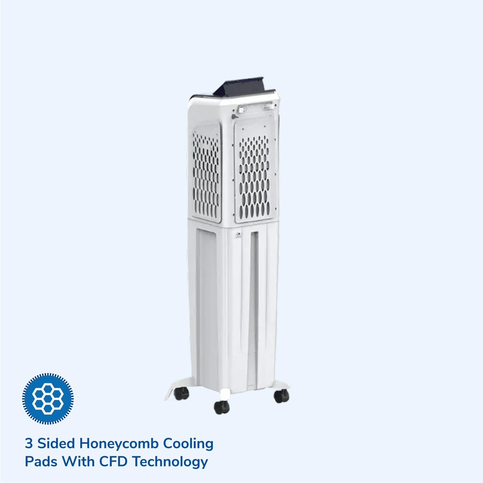 Diet 3D 55B | BLDC Tower Air Cooler | Magnetic Remote | Pop-up Touchscreen