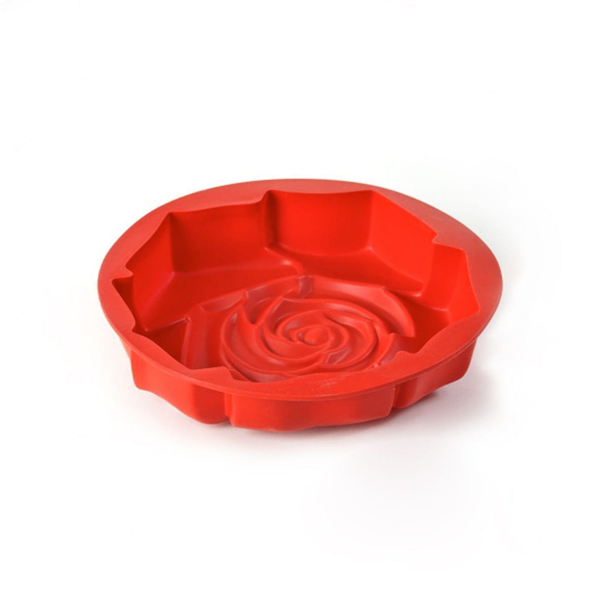 Wonderchef Pavoni Platinum Silicone Rose Shaped Cake Mould