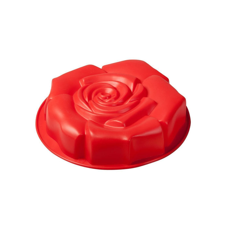 Wonderchef Pavoni Platinum Silicone Rose Shaped Cake Mould