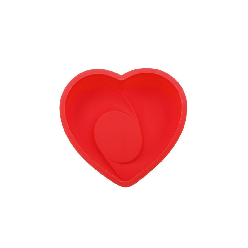 Wonderchef Pavoni Platinum Silicon Heart Shaped Cake Mould