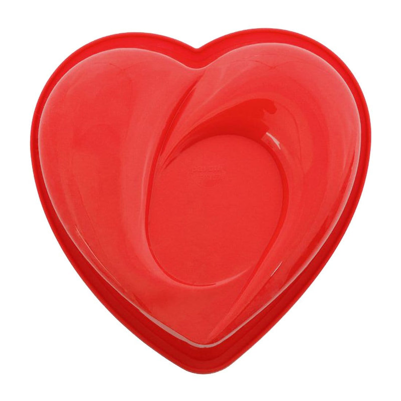 Wonderchef Pavoni Platinum Silicon Heart Shaped Cake Mould