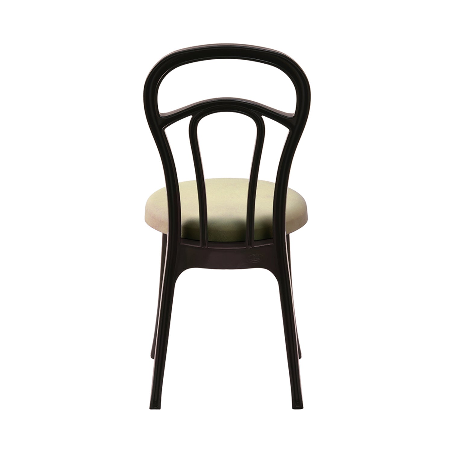 Nilkamal CHR4040 Armless Chair with Leatherette Cushion