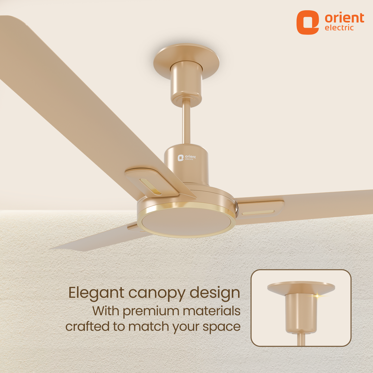 Luna High Speed Decorative Ceiling Fan | 2 Year Warranty