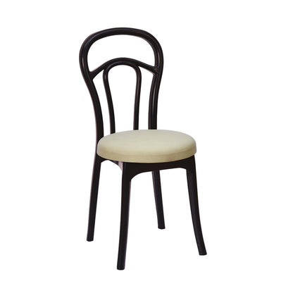 Nilkamal CHR4040 Armless Chair with Leatherette Cushion