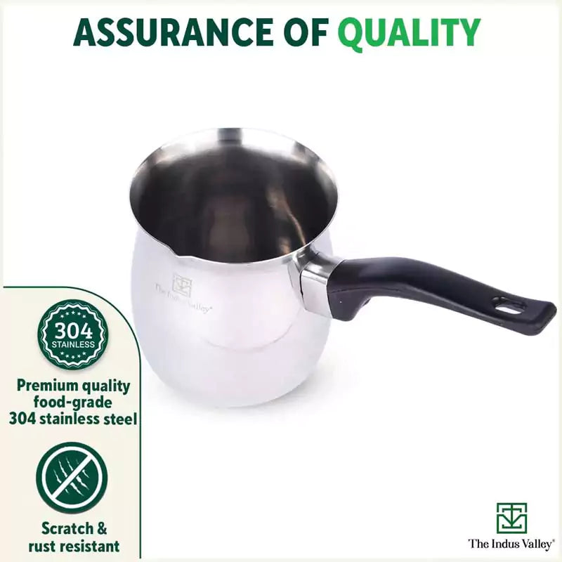 Stainless Steel Coffee/Tea/Milk Warmer, Premium Quality, 100% Toxin-free, 650 ml