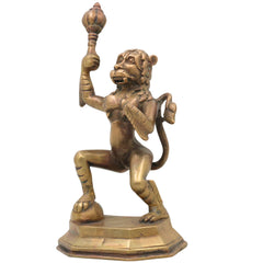Brass Narasimha Swamy Idol, Yoga-Narasimha Murti, Lord Narasingha Statue for Pooja Room, Home, Temple & Office, Gold, 11 Inch, 1 Piece
