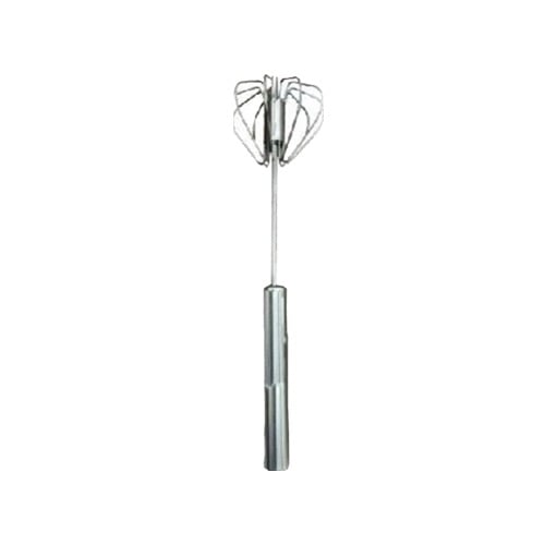 Stainless Steel Semi-Automatic Egg Beater Household Baking Tool Cream Egg Hand Mixer-1