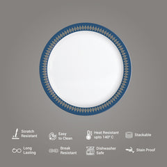 Lissome Dinner Set - Blue Lux (Melamine)
