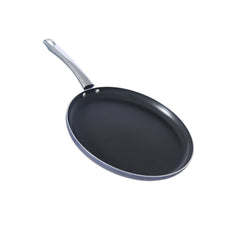 Meyer Luminescence Non-Stick 8pcs Cookware Set, Blue (Saucepan+Casserole/Biryani Pot+Frypan+Flat Tawa+Accessories)