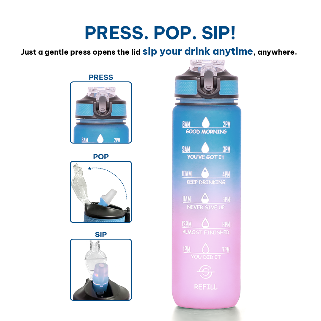 Motivational Water Bottle