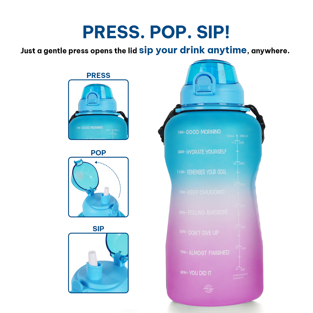 Motivational Water Bottle
