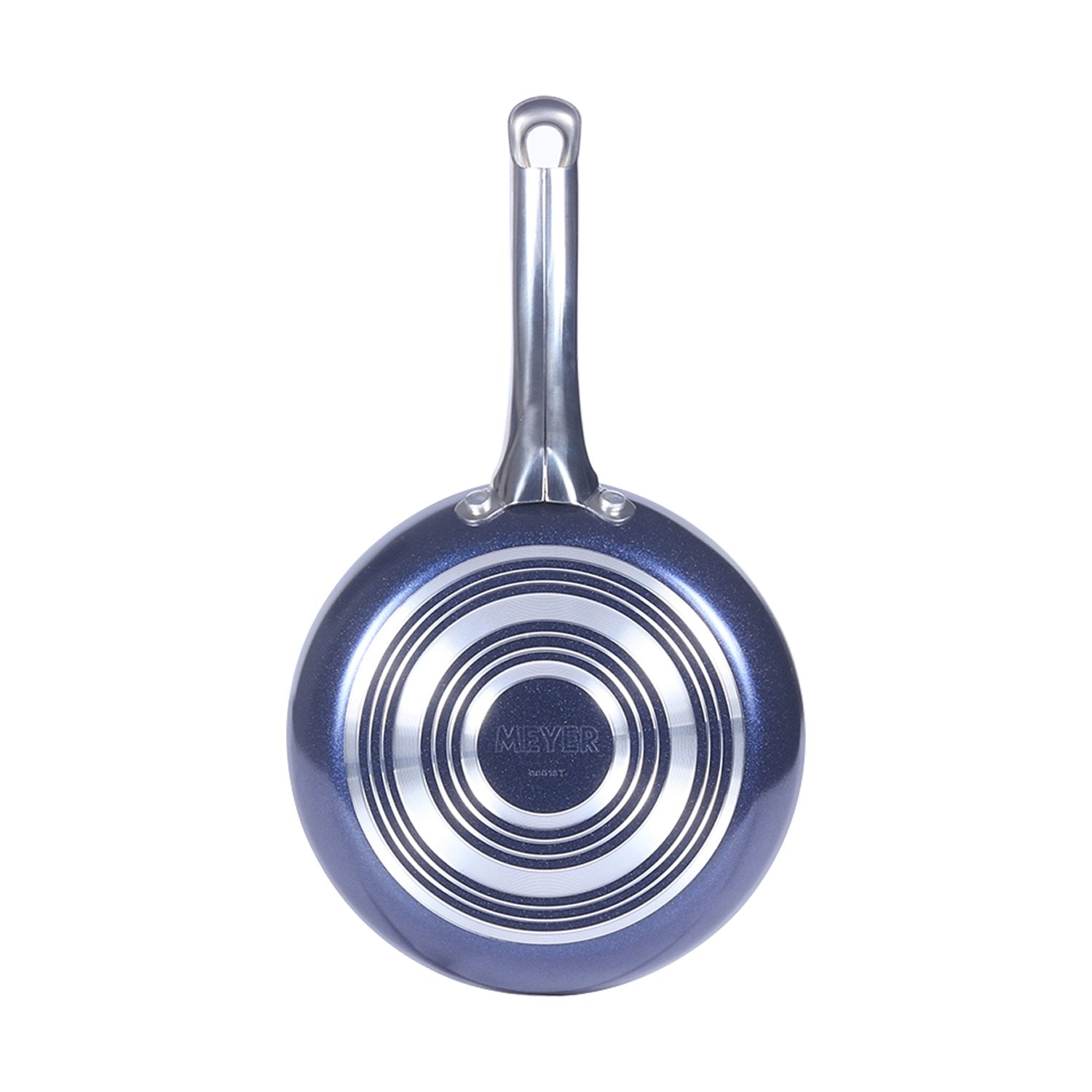 Meyer Luminescence Non-Stick 8pcs Cookware Set, Blue (Saucepan+Casserole/Biryani Pot+Frypan+Flat Tawa+Accessories)