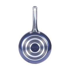 Meyer Luminescence Non-Stick 8pcs Cookware Set, Blue (Saucepan+Casserole/Biryani Pot+Frypan+Flat Tawa+Accessories)