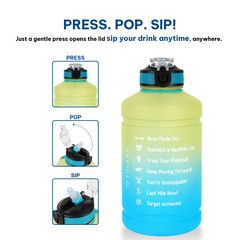 Motivational Water Bottle