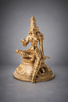 Bogashakti 4-Inch Bronze Idol