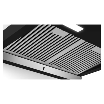 Bosch 60 cm Self Clean Technology glass Kitchen Chimney (HOOD DWBA68H60I,Oil collector Filter technology, Touch Control, Black) (DWBA68H60I)