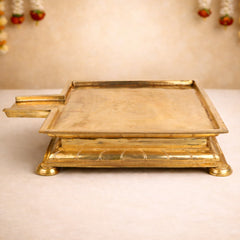 Bronze Abhishek Patra For Shivling Abhishekam Kalash Lingabhishekam Rudrabhishek Pooja Vessel Mandir Jal Kalasam Shiv Abhishek Patram Temple Abhisheka Lota Puja Kalash Shivling Abhishek Pathra, Gold, 4.5 Inch, 1 Piece