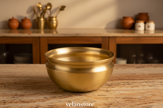 Bronze Pana/Vengala Chatti (8")