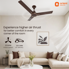 Luna High Speed Decorative Ceiling Fan | 2 Year Warranty