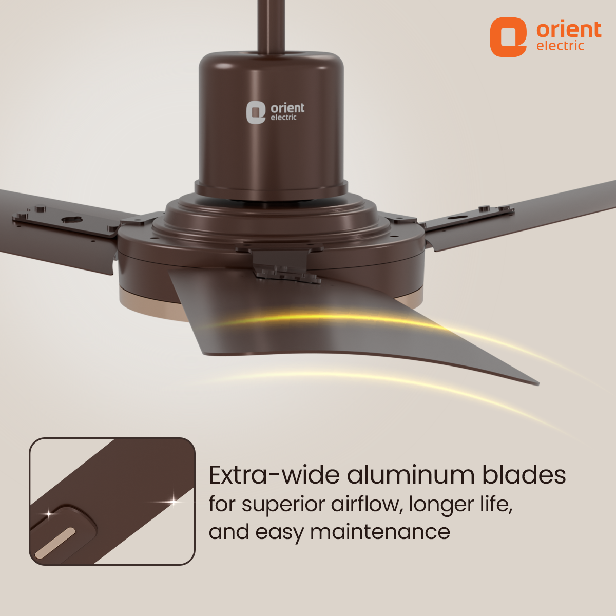 Luna High Speed Decorative Ceiling Fan | 2 Year Warranty