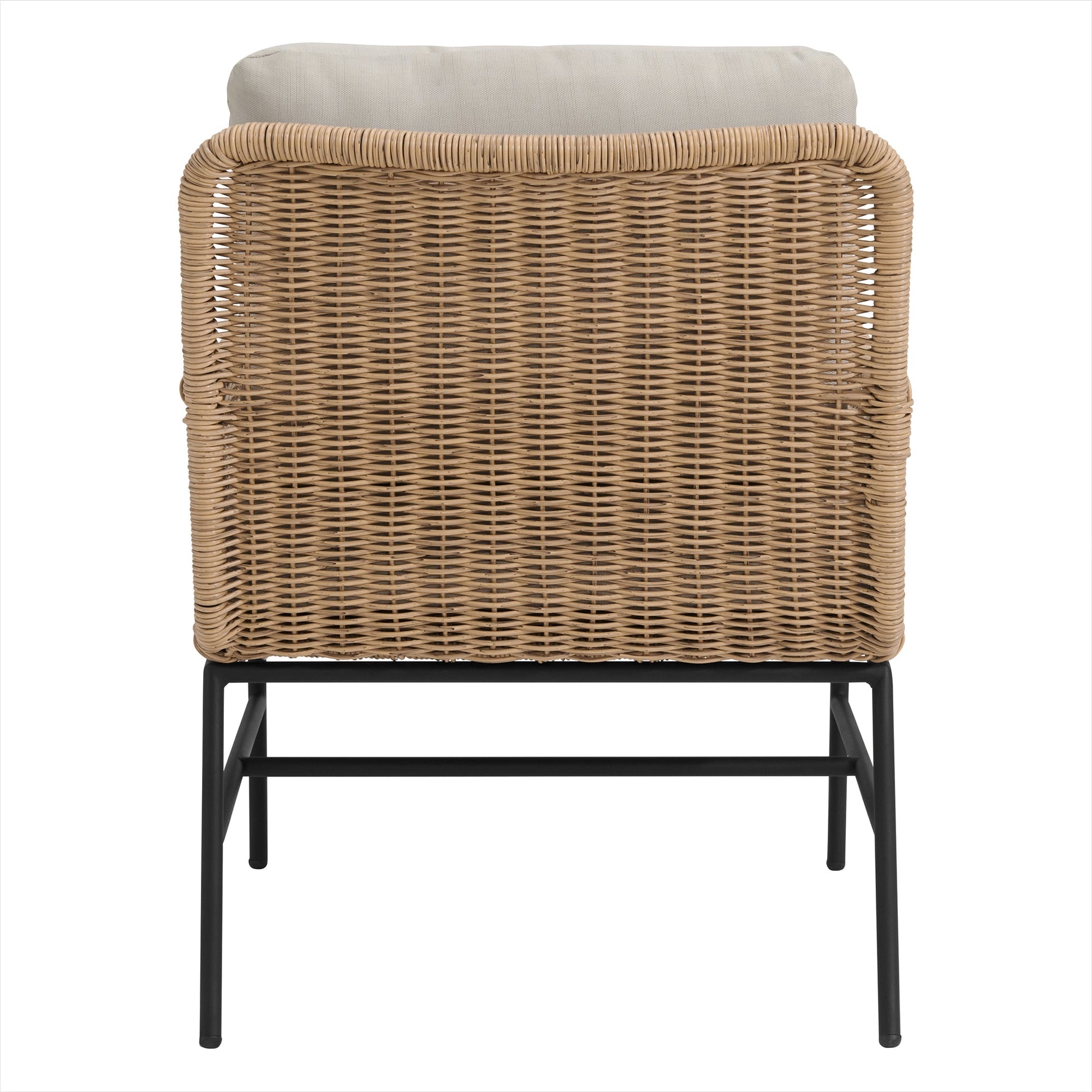 Eloise Outdoor Garden Balcony Sofa Set 2 Seater, 2 Single seater and 1 Center Table Set (Tan)