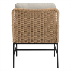 Eloise Outdoor Garden Balcony Sofa Set 2 Seater, 2 Single seater and 1 Center Table Set (Tan)