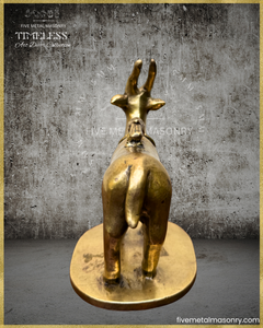 Mrga:Deer Panchaloha Bronze Icon - 5"- Timeless Collection