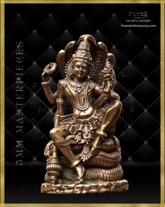 Vaikunta Narayana Panchaloha Bronze Icon - 4"-  Masterpieces Collection