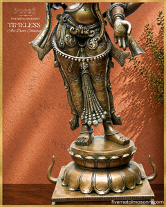 Lakshmi Panchaloha Bronze Icon - 20" Standing - Timeless Collection