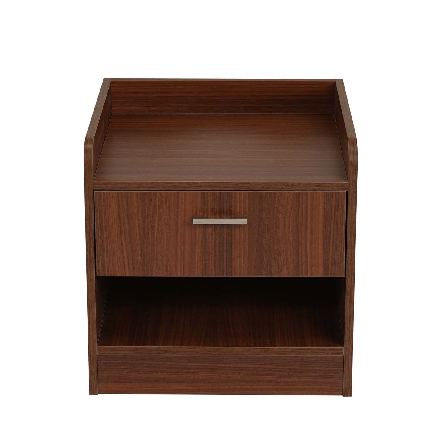 Nilkamal Calipso Night Stand (Classic Plank Walnut)