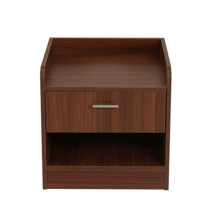 Nilkamal Calipso Night Stand (Classic Plank Walnut)