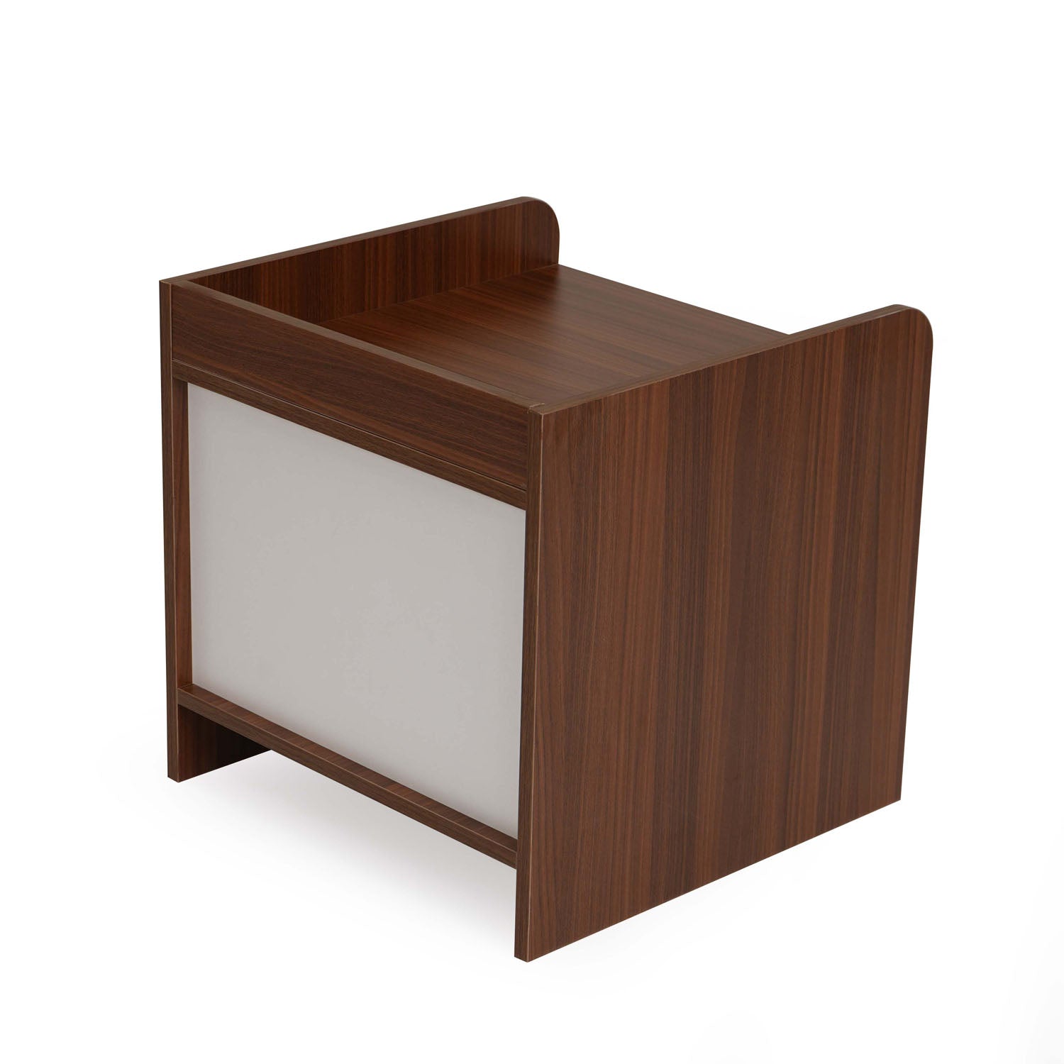 Nilkamal Calipso Night Stand (Classic Plank Walnut)