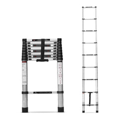 Corvids 2.6m (8.5 feet) Portable & Compact Aluminum Telescopic Ladder-1