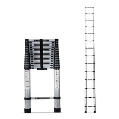 Corvids 5.5m (18 ft) Portable & Compact Aluminum Telescopic Ladder-1