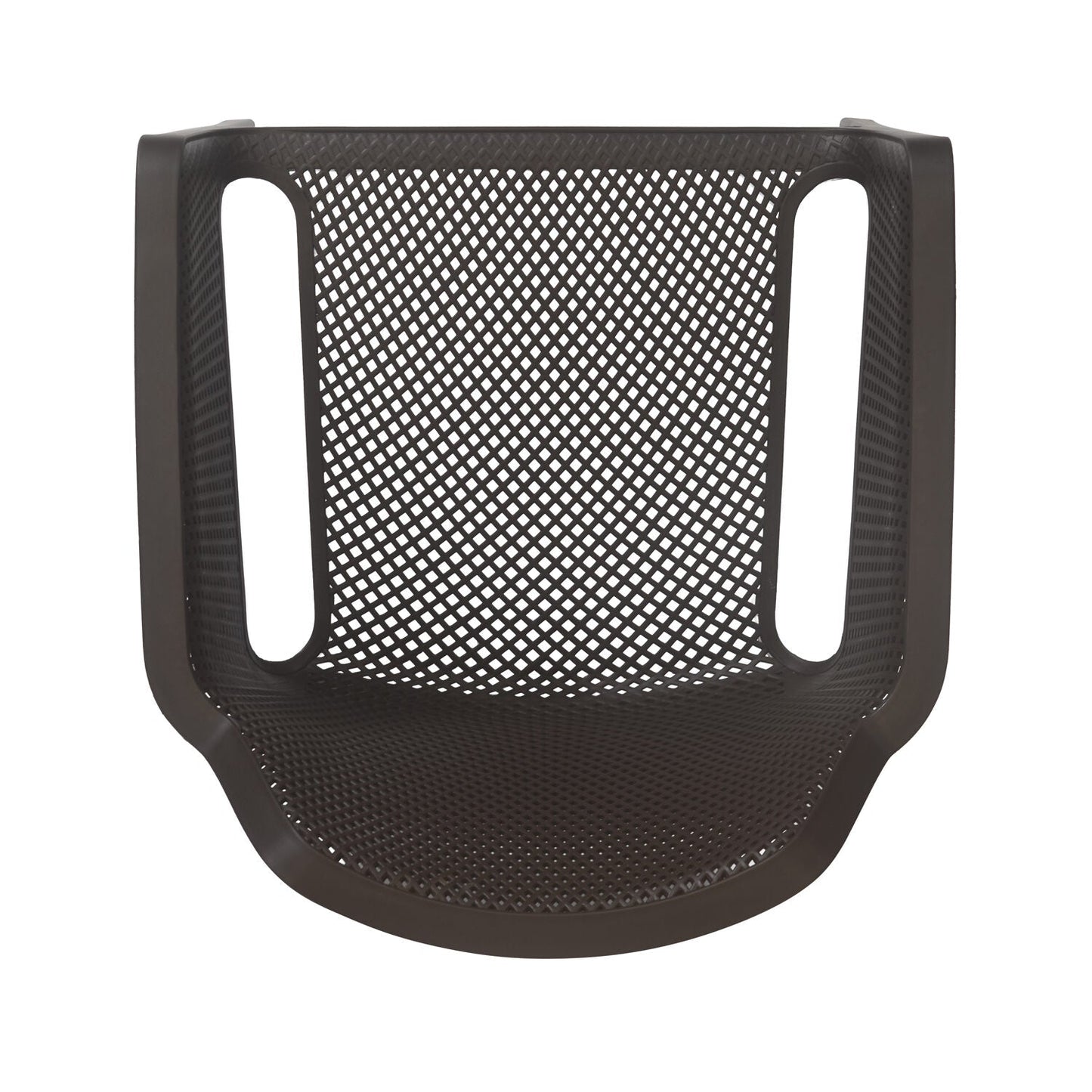 Nilkamal Orchid Captain 1 + 4 Chair Dining Set (Rust Brown)