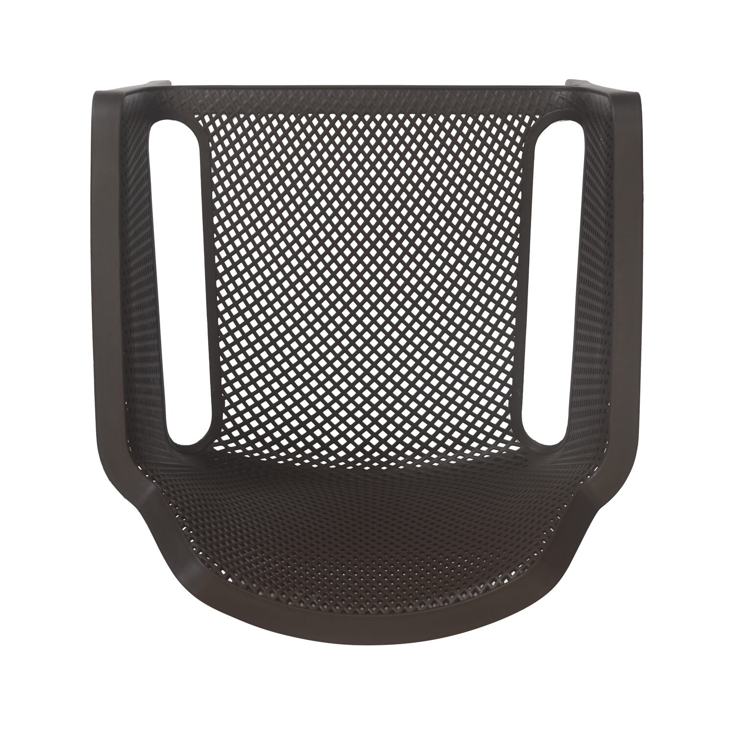 Nilkamal Orchid Captain 1 + 4 Chair Dining Set (Rust Brown)