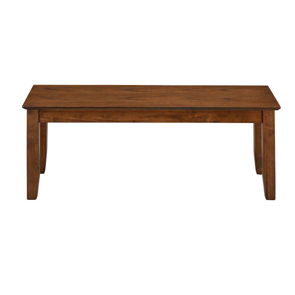 Nilkamal Carter Multi Use Long Sitting Bench for Living Room | Dining Room (Antique Oak)