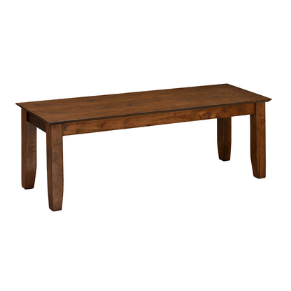 Nilkamal Carter Multi Use Long Sitting Bench for Living Room | Dining Room (Antique Oak)