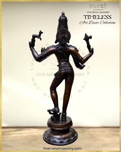 Tripurantaka Shiva Panchaloha Bronze Icon - 19" - Timeless Collection