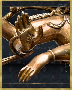 Nataraja Panchaloha Bronze Icon - 18" - Masterpieces Collection