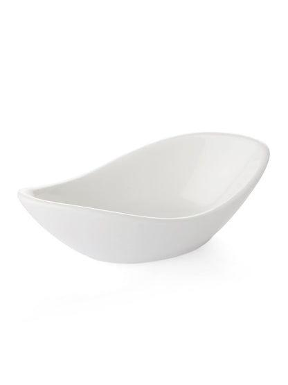 Clay Craft Boat Shaped Condiment/Dipping Bowls Set of 4 - 50 ml each