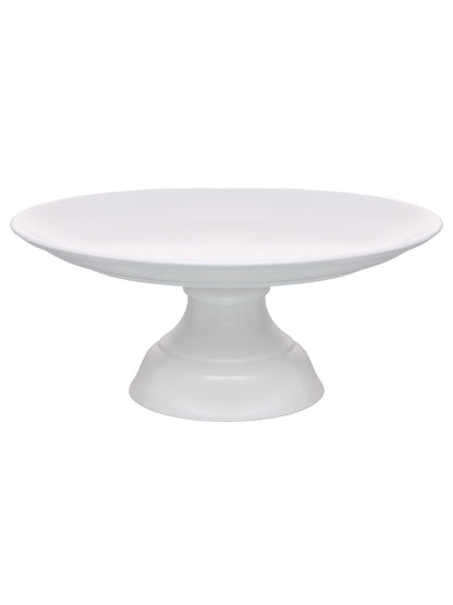 Clay Craft Basic Cake Stand 1 Piece Plain White