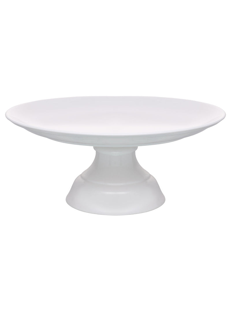 Clay Craft Basic Cake Stand 1 Piece Plain White
