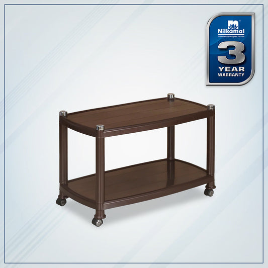 Nilkamal Centro Table 05 (Weather Brown)