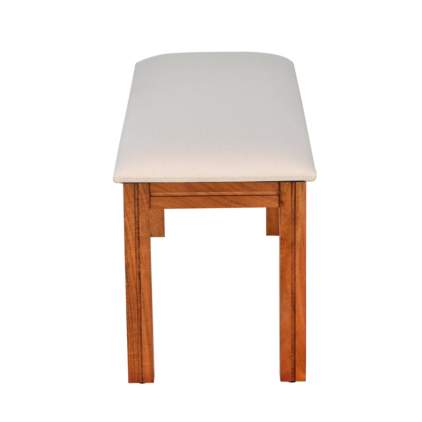 Nilkamal Cera Multi Use Medium Sitting Bench for Living Room | Dining Room (Honey Brown)