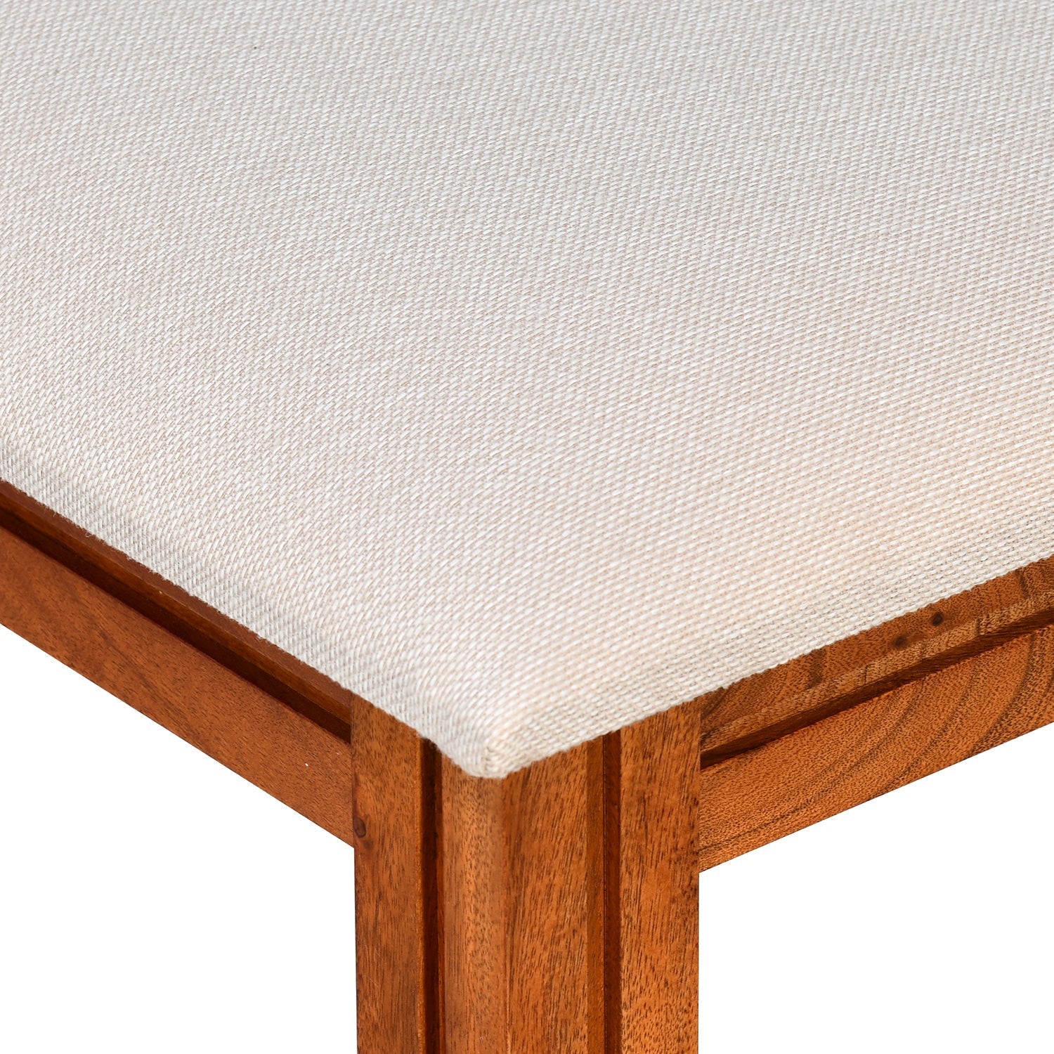 Nilkamal Cera Multi Use Medium Sitting Bench for Living Room | Dining Room (Honey Brown)