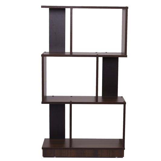 Nilkamal Checkers 3 Tier Book Shelf (Walnut)