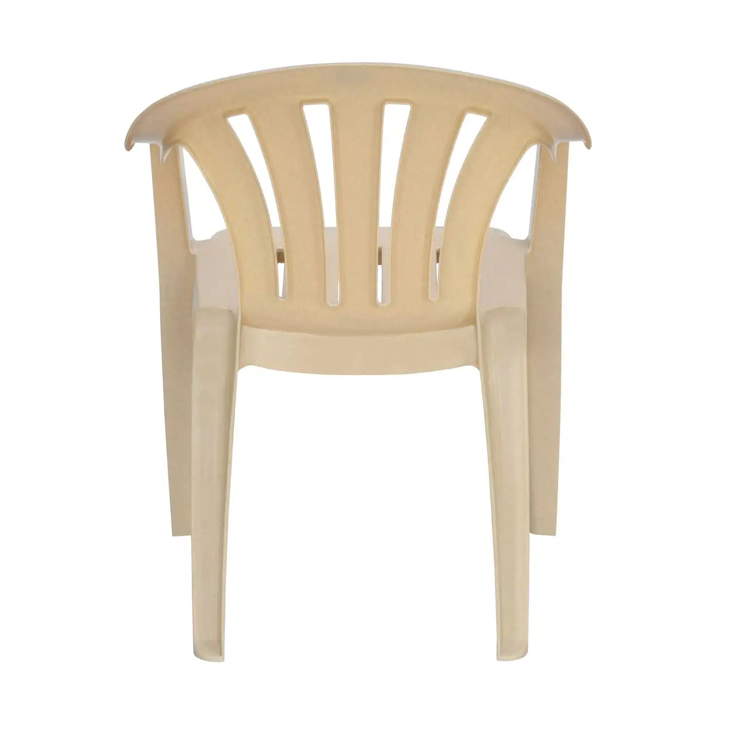 Nilkamal CHR2005 Plastic Arm Chair (Marble Beige)